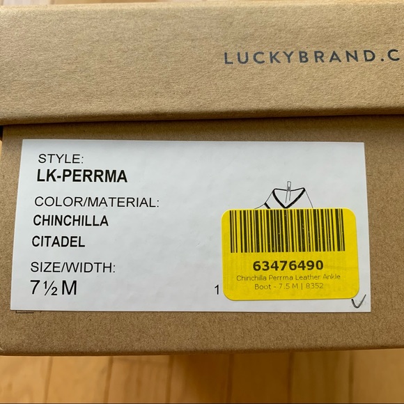 NWT Lucky Brand Leather Booties - Picture 8 of 8